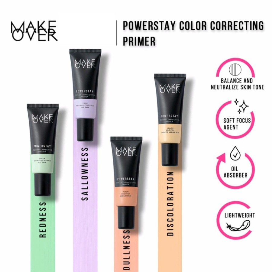 ★ BB ★ MAKE OVER Powerstay Color Correcting Primer