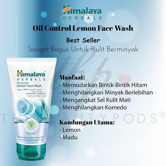 Himalaya Oil Control Lemon Face Wash 50ml &amp; 100ml