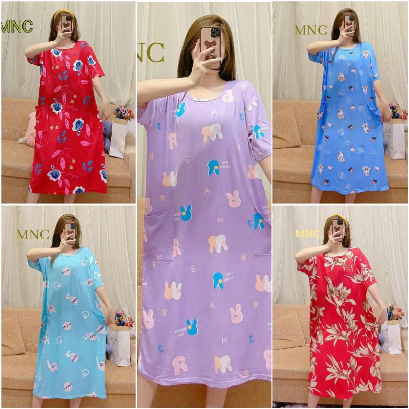 Daster wanita fashion import / baju tidur daster wanita big size