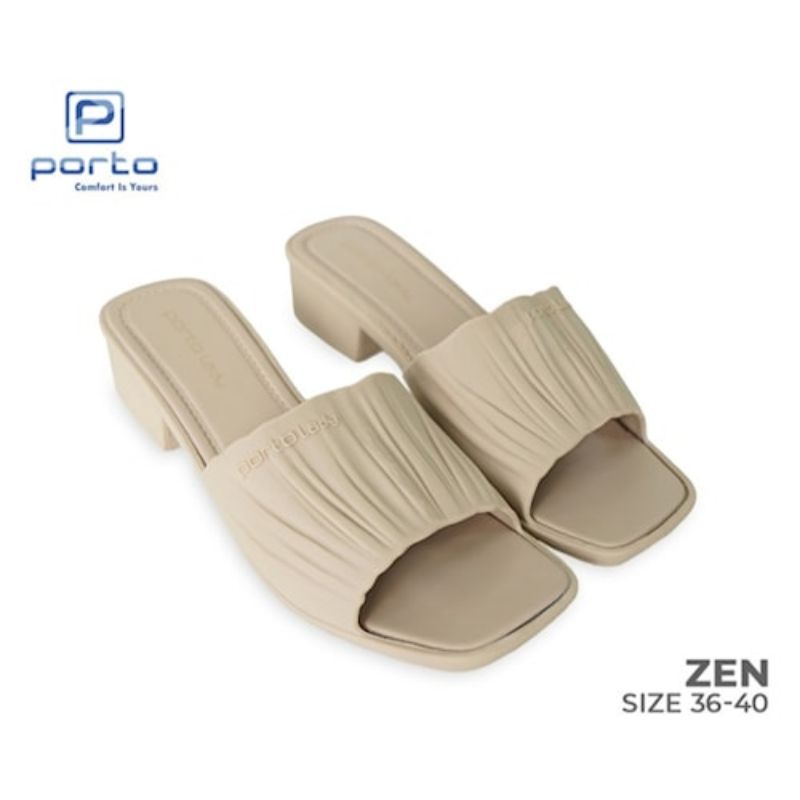 Sandal Wanita Sandal Selop Sandal Murah Matt Karet Jelly Porto Lady Zen Size 36-40