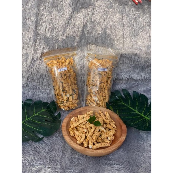 

Basreng Pedas Daun Jeruk Enak termurah Isian 100gram