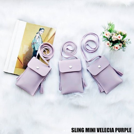 YA 402- sling bag mini velecia / dompet HP