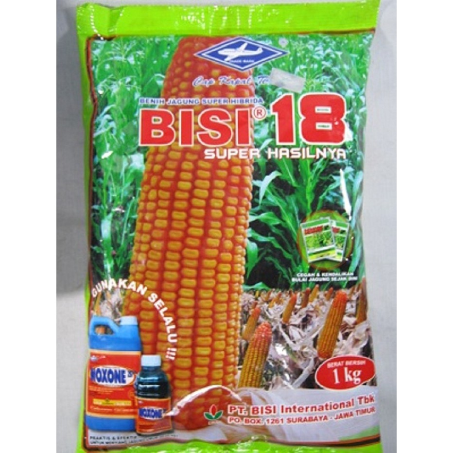  Bibit  Jagung  Bisi  18  Cap Kapal Terbang BIBIT  TAMAN