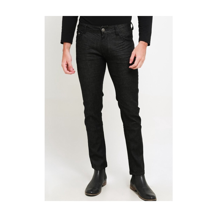 CELANA JEANS PANJANG PRIA CARDINAL ORIGINAL TERBARU HITAM CA07