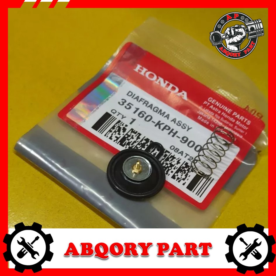 AbqoryPart {DIAFRAGMA KARET MEMBRAN KARBURATOR VAKUM HONDA KHARISMA KARISMA GRAND SUPRA}