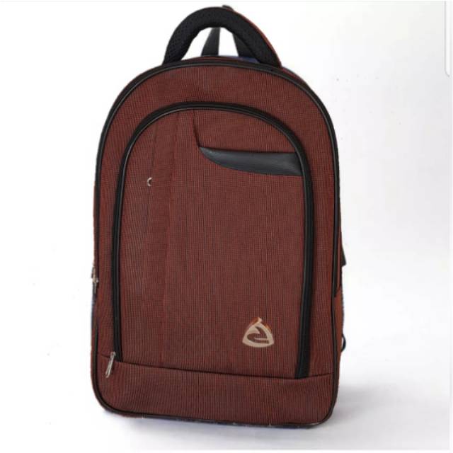 Tas ransel laptop polofelix maroon PF002- Tas bisnis kerja kuliah