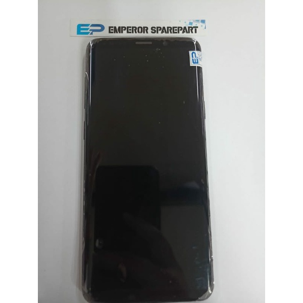 LCD MODULE SAMSUNG S9+ SM-G965 BLACK ORIGINAL 2ND COPOTAN + FRAME
