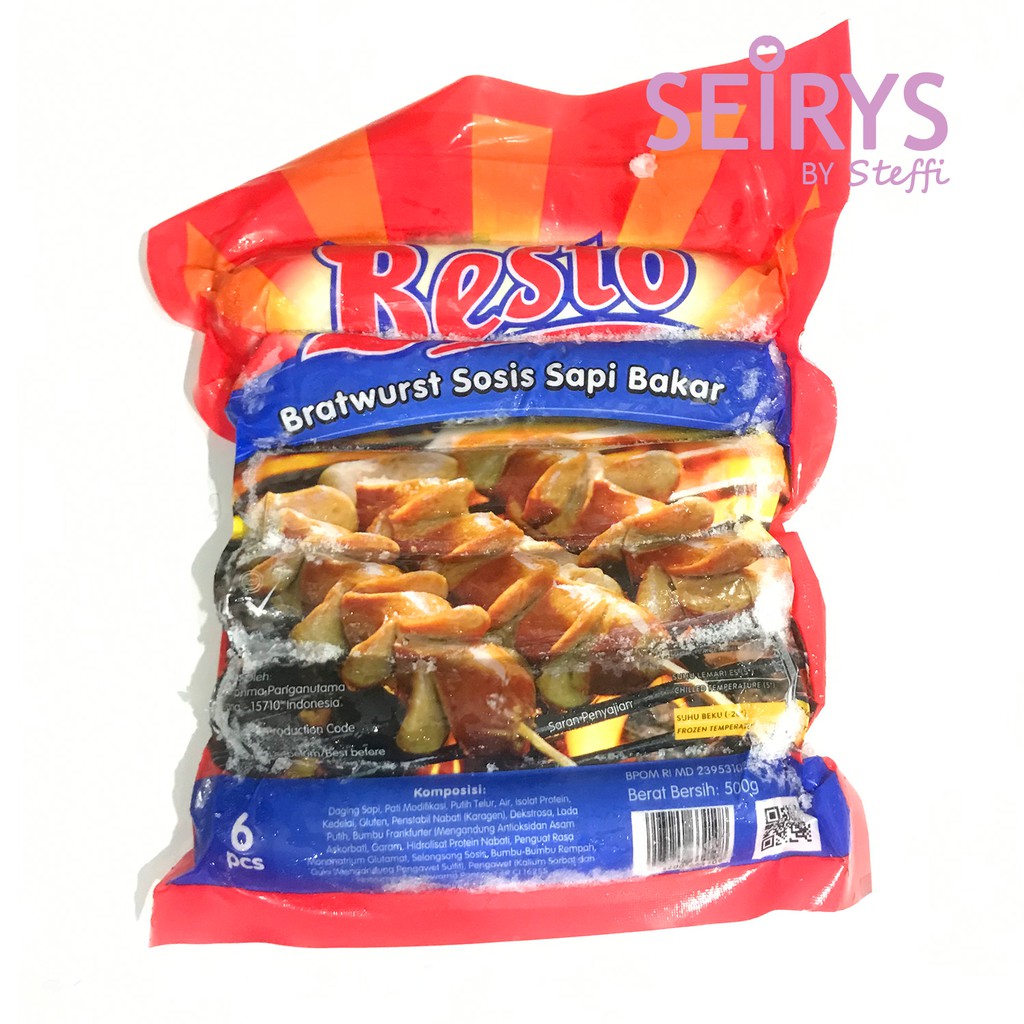 

BESTO Sosis Sapi Bakar ORI 500g (isi 6)