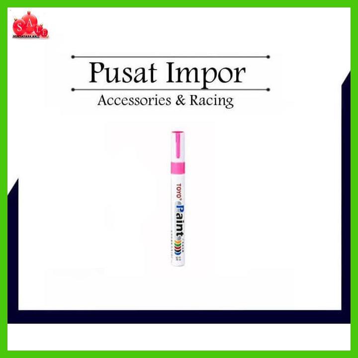 

VERCOCAR- SPIDOL BAN TOYO PINK - PAINT MARKER TOYO KUALITAS TERBAIK -ASLIII.