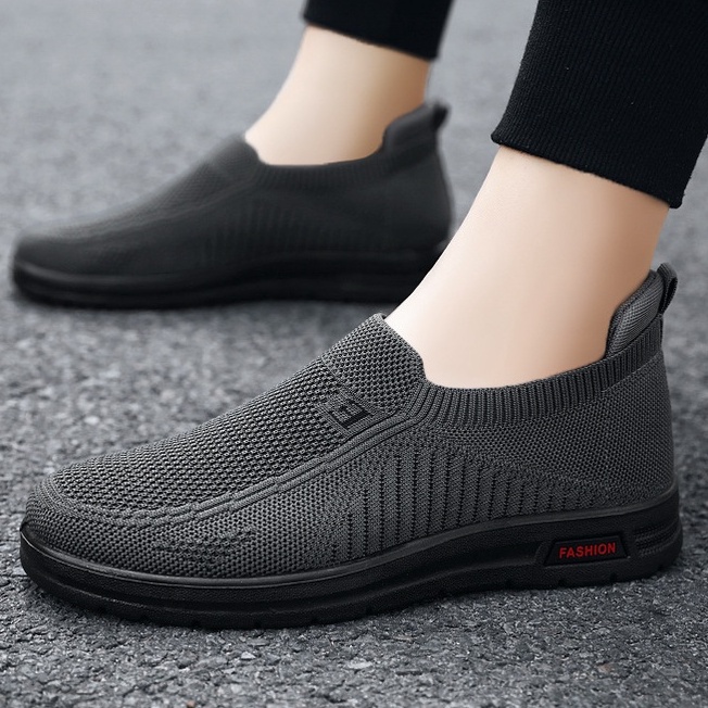 TBIG [COD] Sepatu Slip On Import FORFASHION Sepatu Import Pria Sekolah Kuliah Sepatu Murah Import