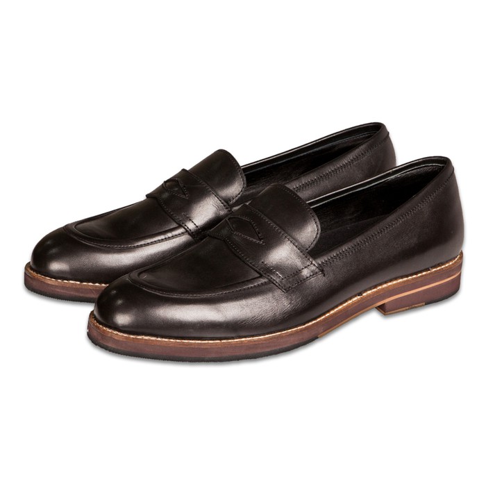 Blake Penny Loafers Black - Nappa Milano - Sepatu Pria