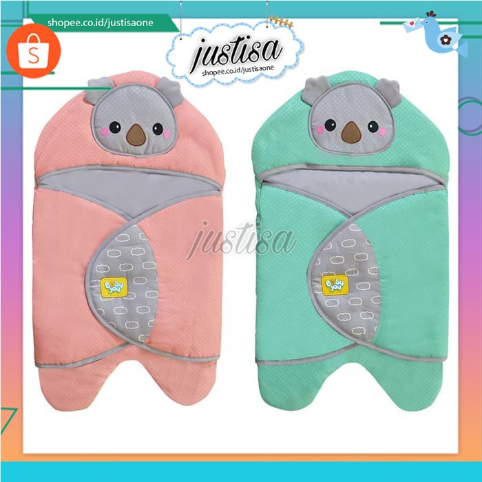 Promo !! SALE  Baby Joy Baby blanket Kokoa Series BJB5013 - Selimut Bayi Instan