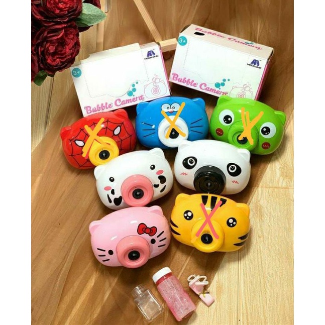 mainan anak bubble camera