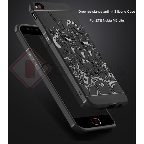 ZTE Nubia M2 Lite - Cocose Dragon Hybrid Armor Soft Case