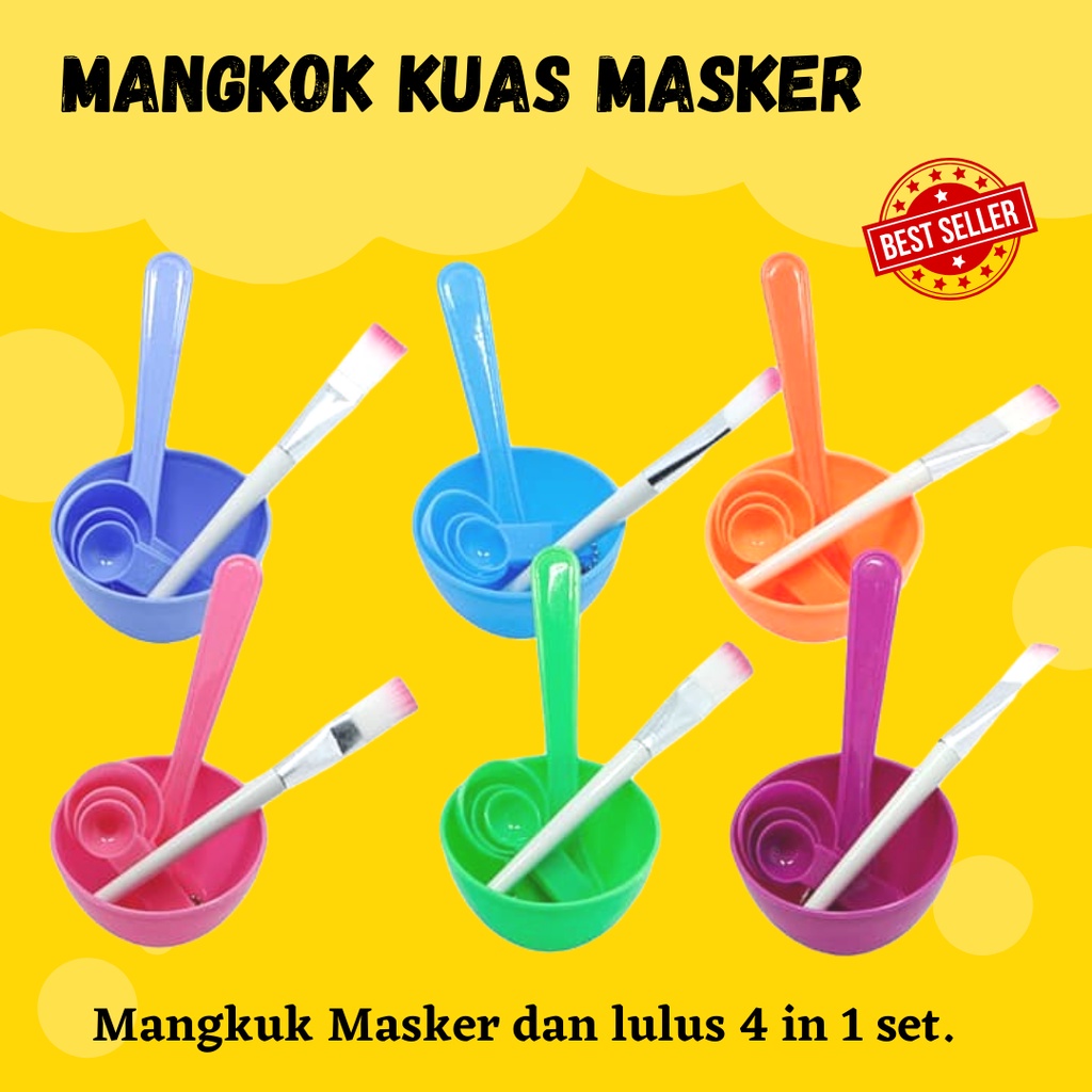 TERMURAH!! MASKER MANGKUK / MASKER MANGKUK 4 IN 1