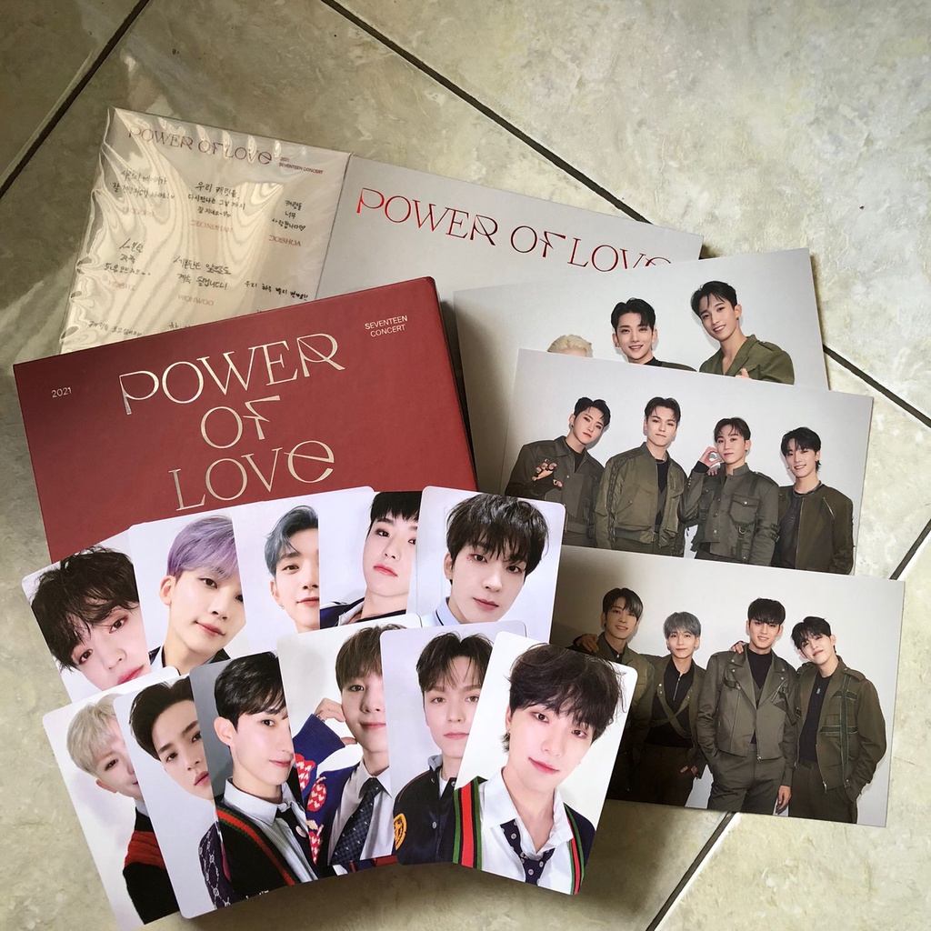 SHARING DVD DIGITAL CODE POWER OF LOVE SEVENTEEN