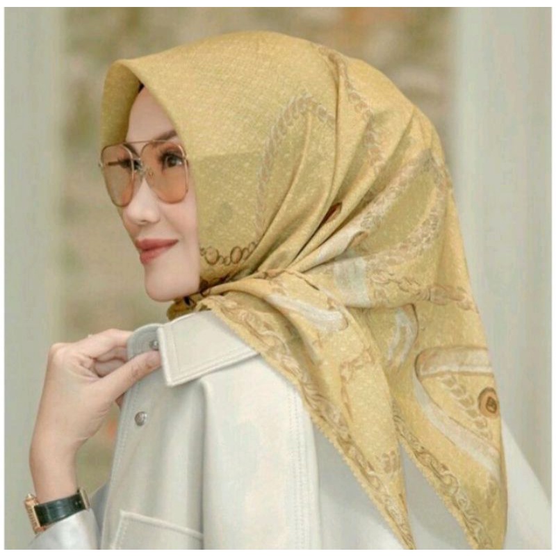 Preloved Buttonscarves Chain Corn