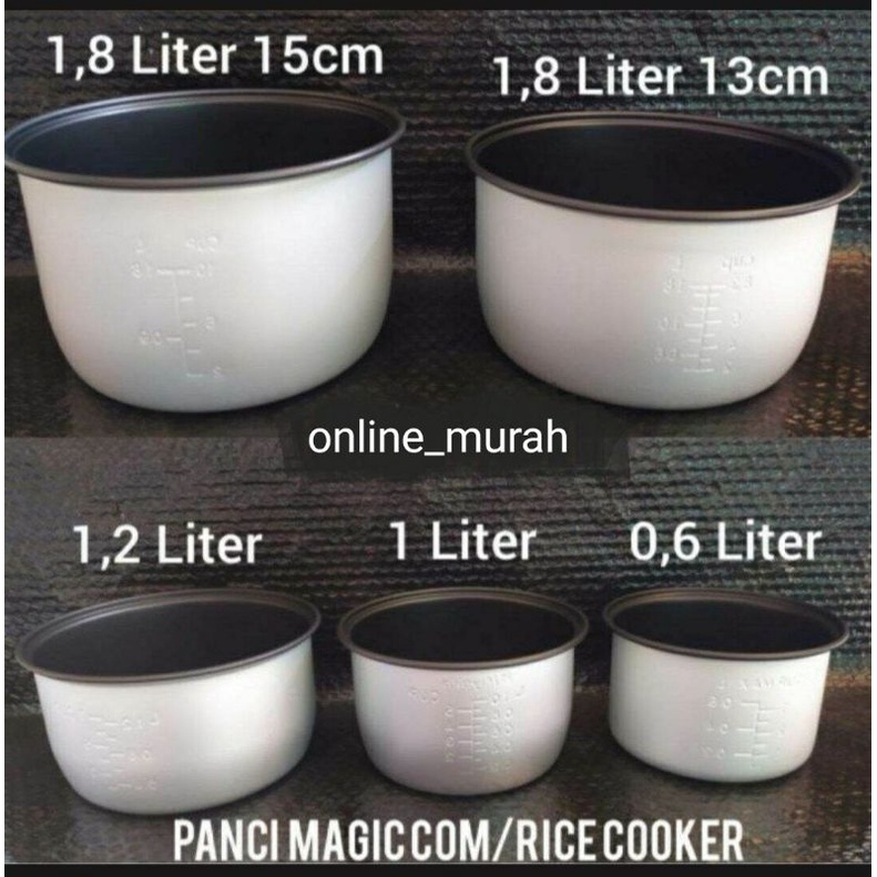 RICE COOKER MAGIC COM PANCI TEFLON UNIVERSAL