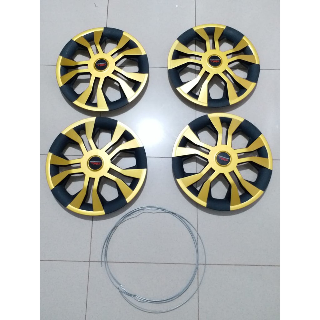 dop velg/cover velg racing ring 13/14 mobil calya sigra