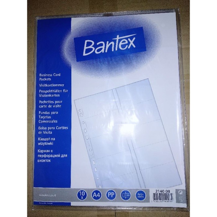 

Hot Sale Bantex Collector Photocard Sleeve 10P Tempat Foto Idol Size A4 Trendi