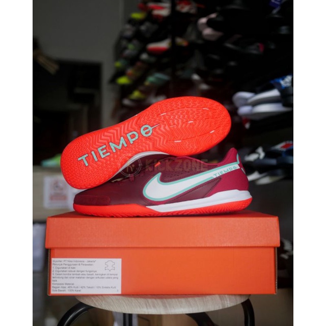 HOT PRODUCT Sepatu Futsal Nike Legend 9 Academy IC - Red Original BNIB - Nike Tiempo