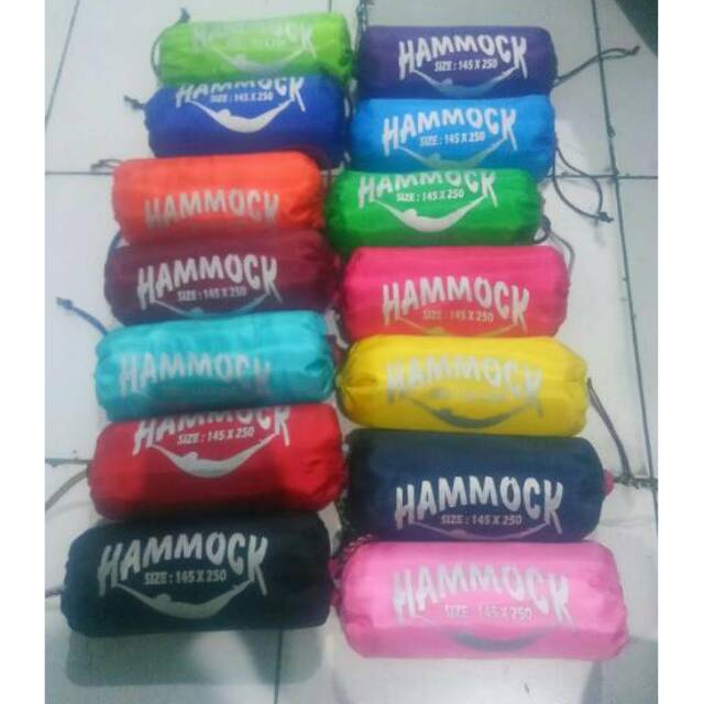 Hammock single, ayunan gantung