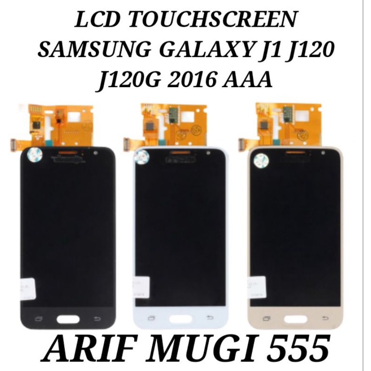 LCD FULLSET TOUCHCSCREEN SAMSUNG GALAXY J120 J120G J1 2016 AAA CONTRAS ORIGINAL