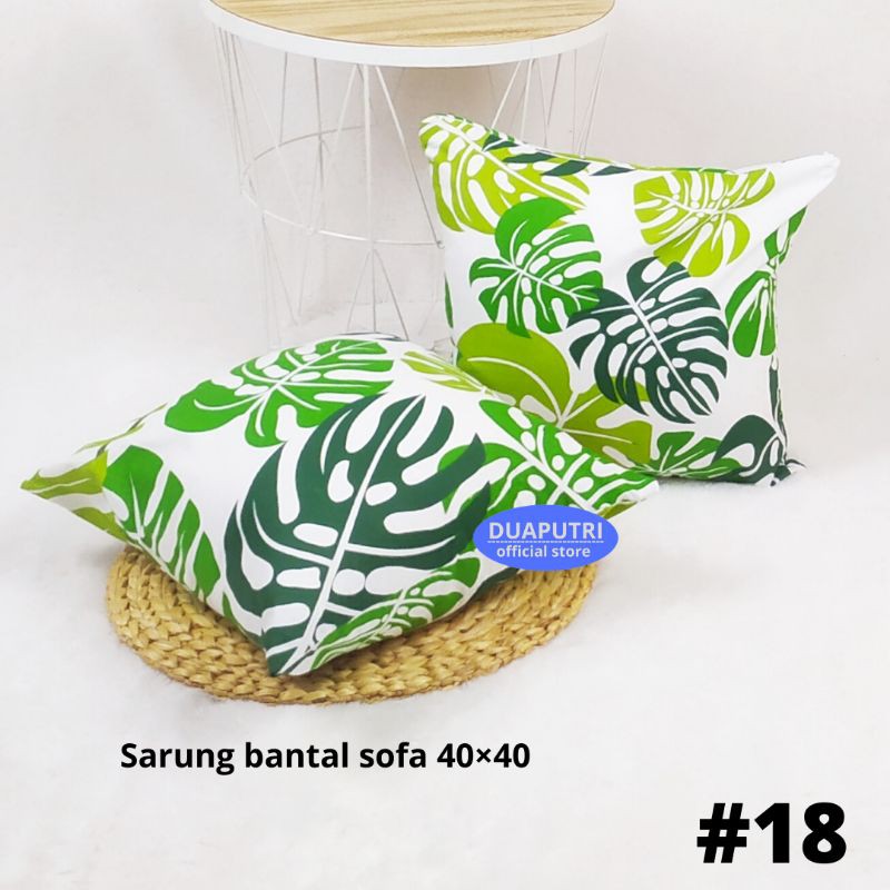 SARUNG BANTAL SOFA 40×40 - SARUNG BANTAL SOFA [ sarung only ]