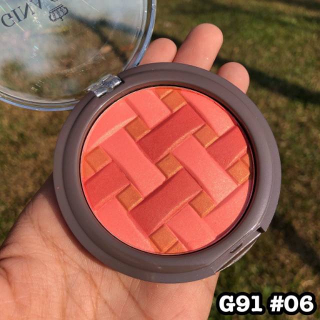 GINA GLAM Graceful Blusher #G91 Thailand / Blush On / Cosmetic / Makeup / Blushon / Pigmented