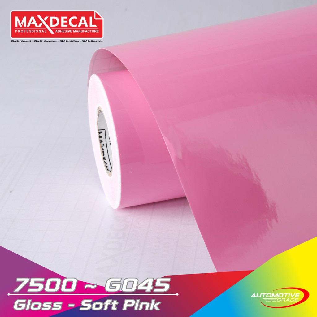 

MAXDECAL 7500 045 Soft Pink Sticker Skotlet Kilap Gloss