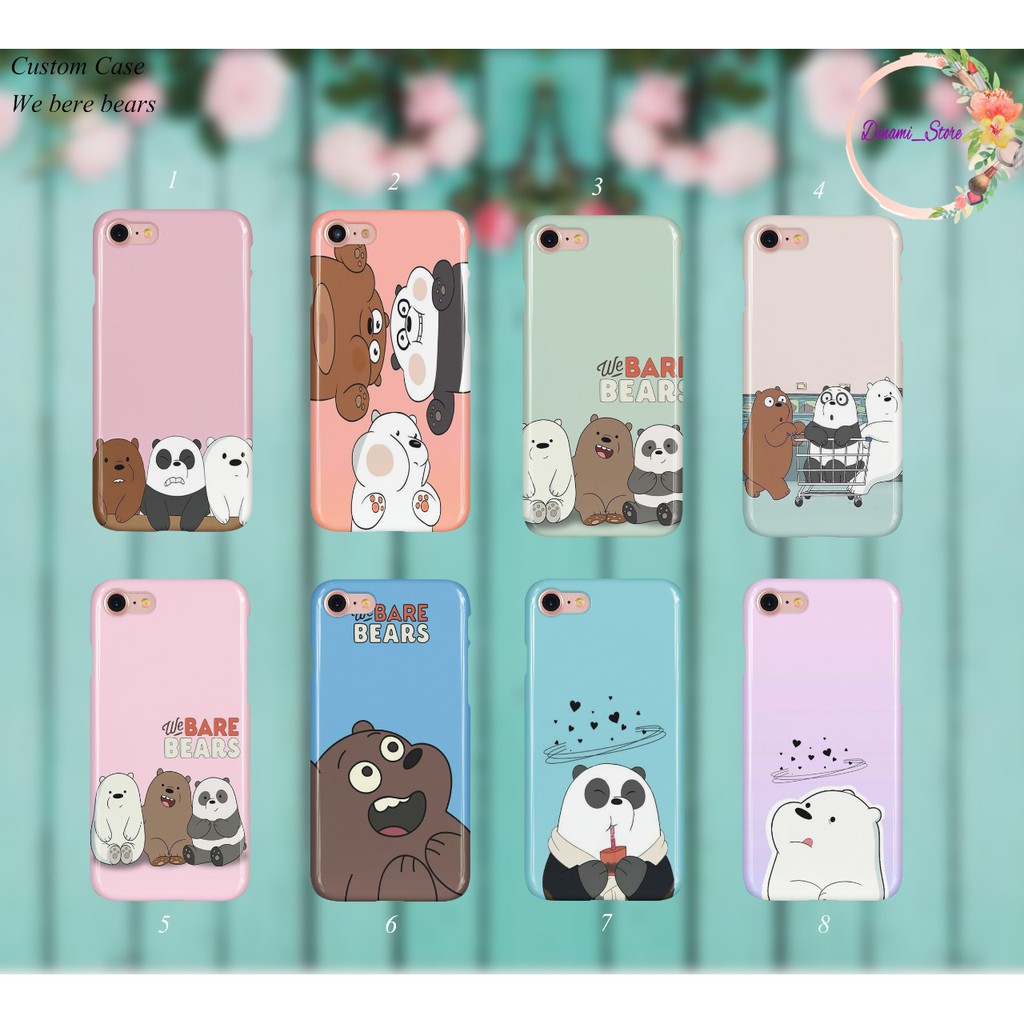 Hardcase bear for all type oppo vivo samsung xiaomi realme iphone DST1619