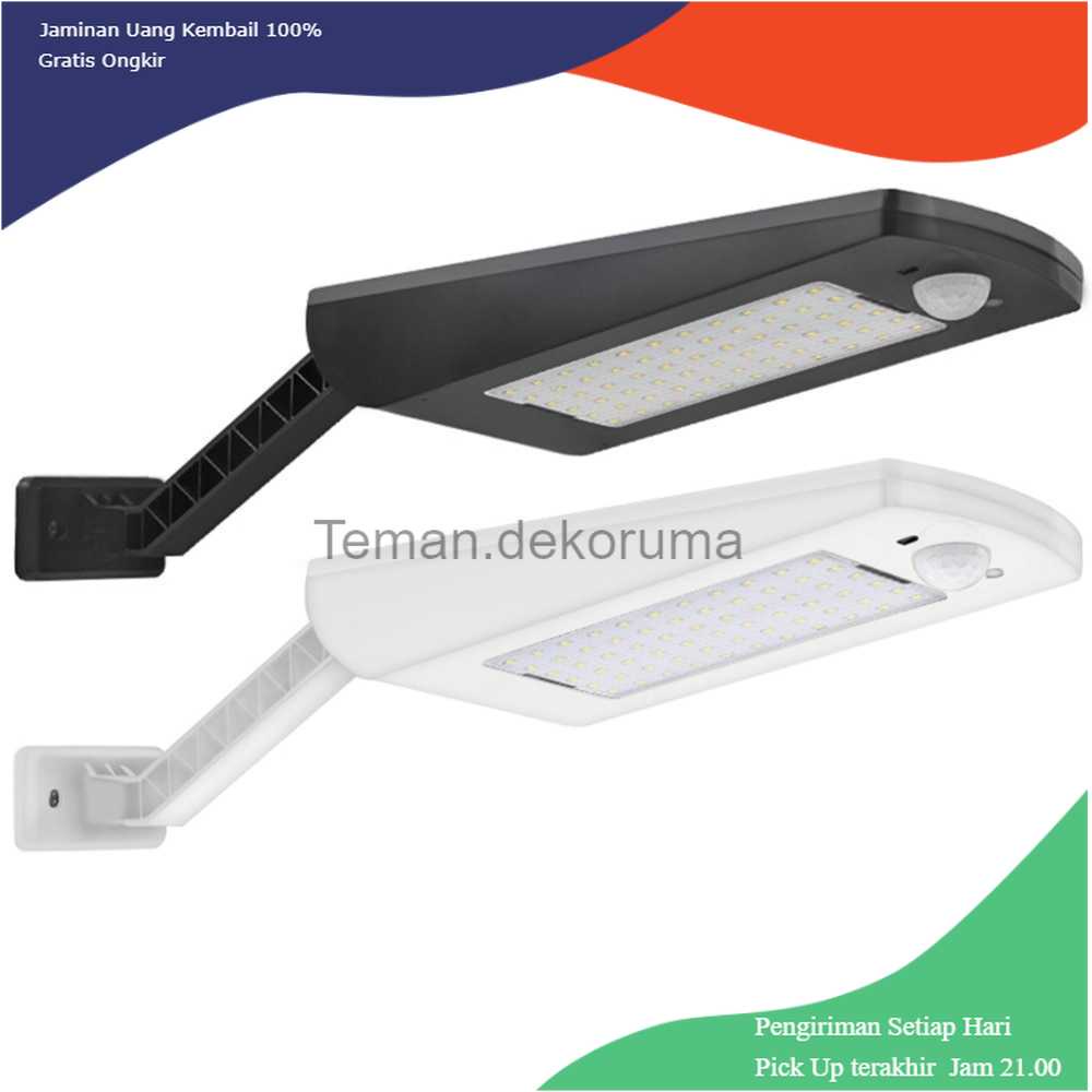 TD-DHA Alloet Lampu Taman Solar Power Sensor Gerak 900 Lumens - LE66