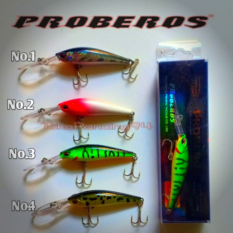 minnow proberos 6cm/6gram vmc hook