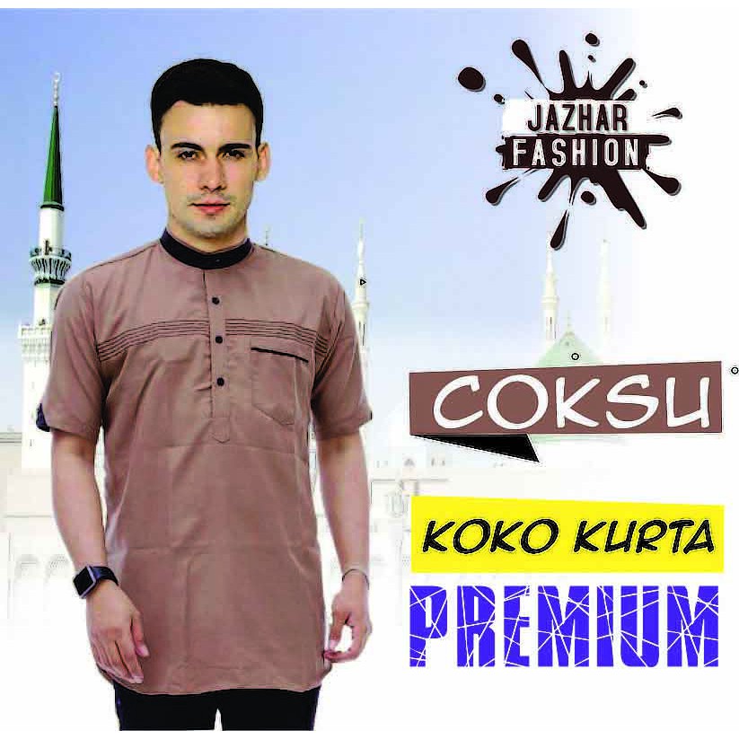 Baju Koko Kurta Premium Baju Koko Kurta Pakistan Baju Koko Kurta Pakistan Lengan Pendek Koko Dewasa