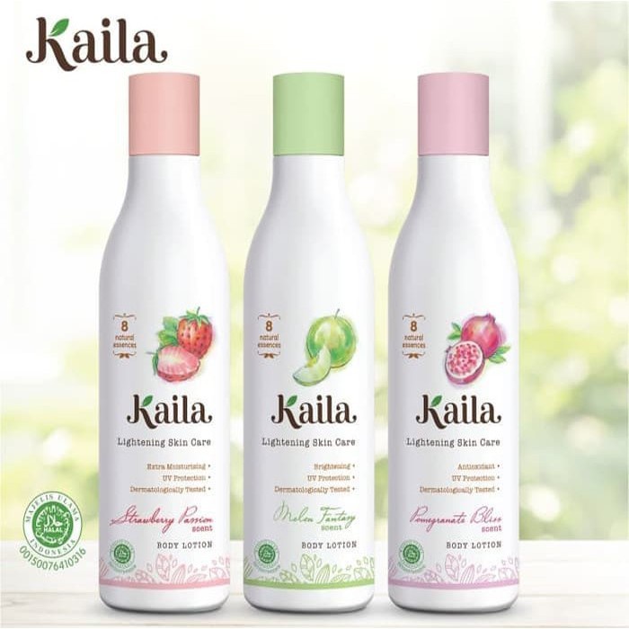 Kaila Body Lotion 200 ml semua varian