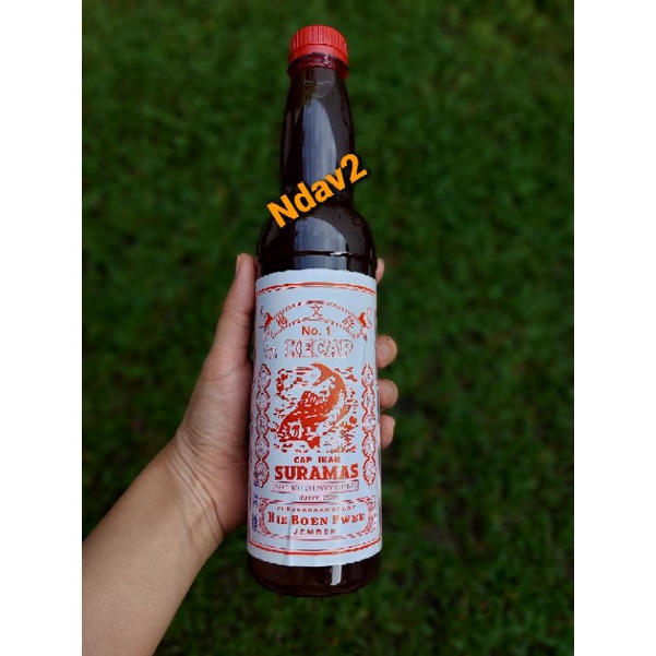 

KECAP ASIN CAP IKAN SURAMAS 600ML (BOTOL PLASTIK)/KECAP ASLI JEMBER (PRODUK HALAL)