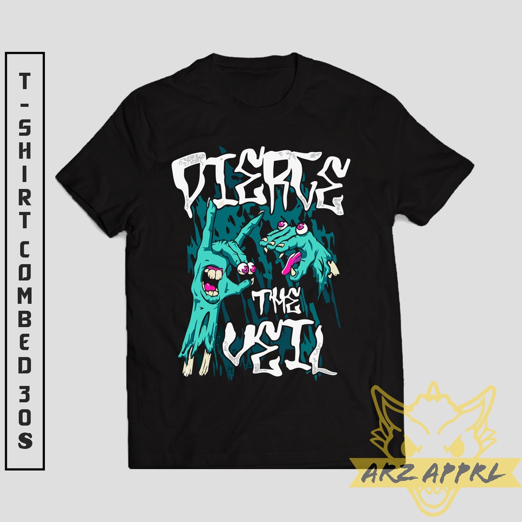 T-SHIRT CUSTOM DISTRO PIERCE THE VEIL BAND
