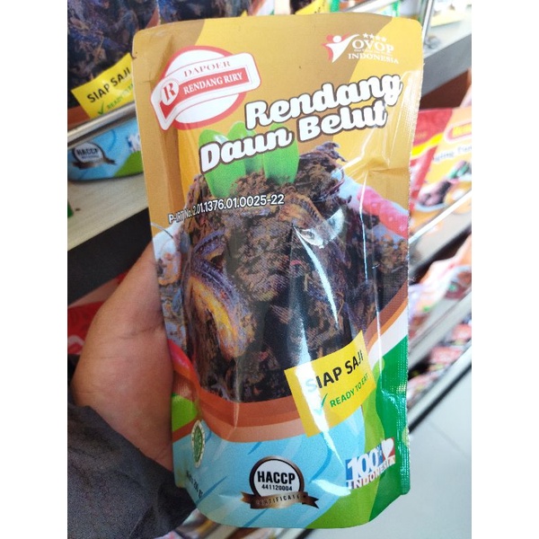 

Rendang Daun Belut | Dapoer Rendang Riry