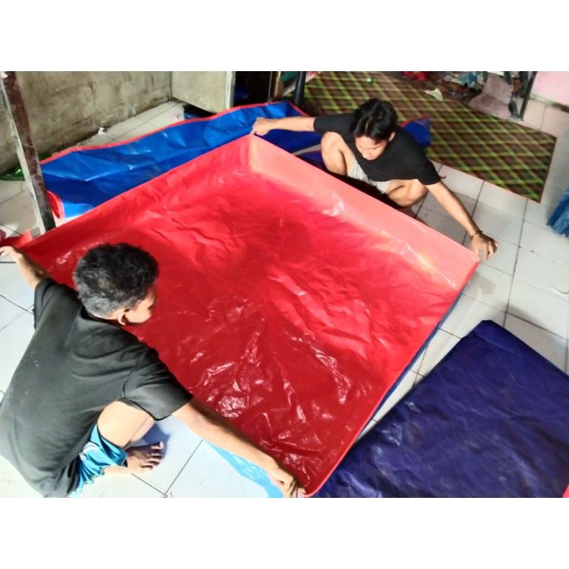 TERPAL KOLAM IKAN A12 MINI 150x150x25/KOLAM TERPAL/KOLAM IKAN