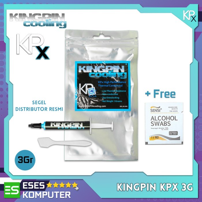 Kingpin KPx 3 Gram / 3 Gr High Performance Thermal Paste Grease