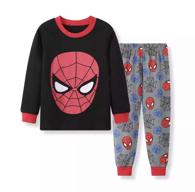 Baju Setelan Anak Spiderman Edition