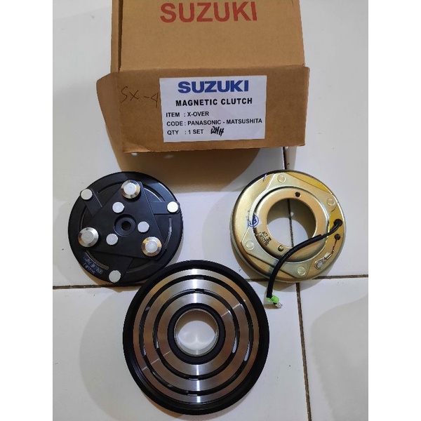 puli pulley kompresor ac mobil xover x-over