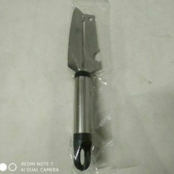 pisau fillet serbaguna + bottle opener- pisau roti stainless murah