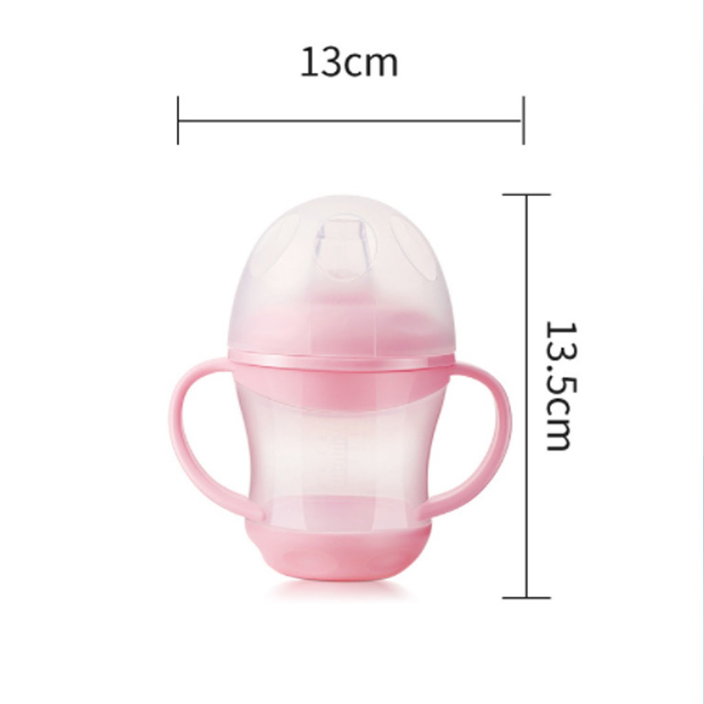 ♫ Megata ♫ A119 Botol Minum Bayi Anti Tumpah BPA Free Gelas Anak Balita Training Cup Baby Import