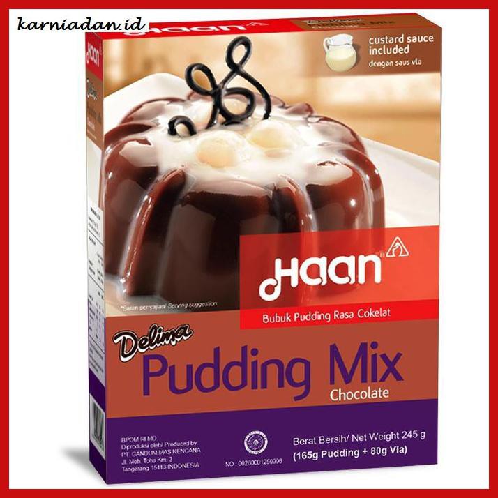 

RAGA-RAGA- HAAN DELIMA PUDDING MIX "RASA COKELAT" -GNIDUP-NAHAB.