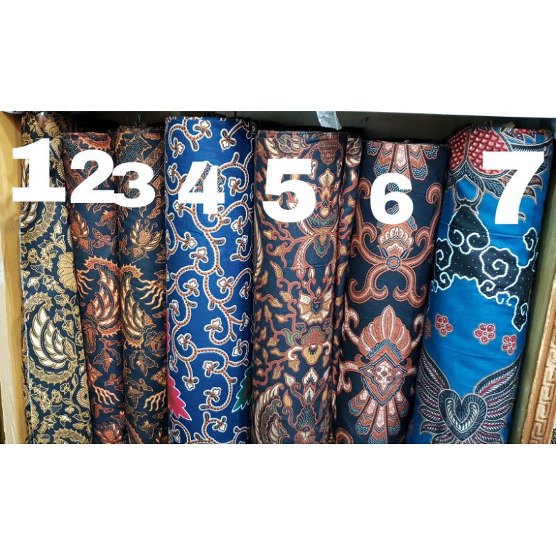 KATUN BATIK SEMI TULIS,KAIN BATIK,BAHAN KEMEJA BATIK