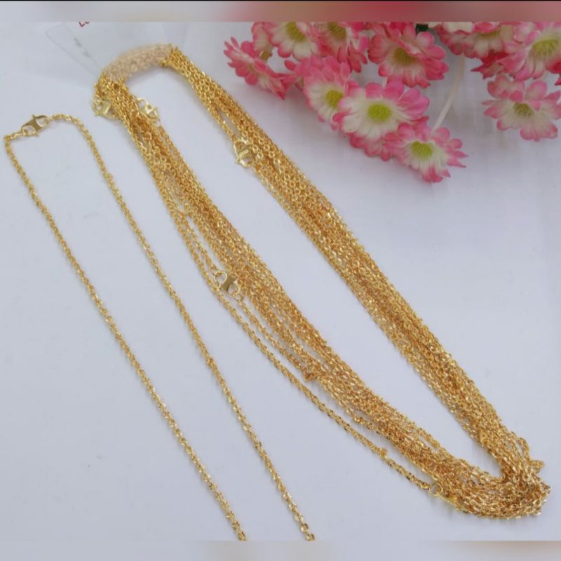 AV418 Grosir Kalung Nori Ukir Kalung Dewasa Panjang 60 cm