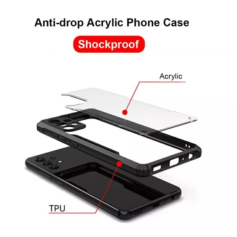 3IN1 CASE SAMSUNG A13 4G SOFTCASE SHOCKPROOF TRANSPARAN CAMERA PROTECT CASING