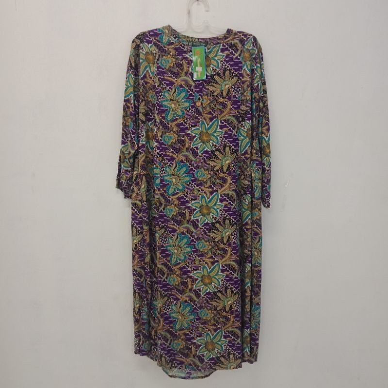 Daster panjang Kencana Ungu KUI abaya JUMBO