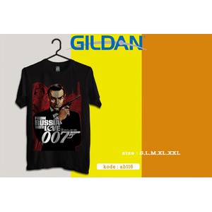 Kaos Gildan Softstyle - Kaos James Bond